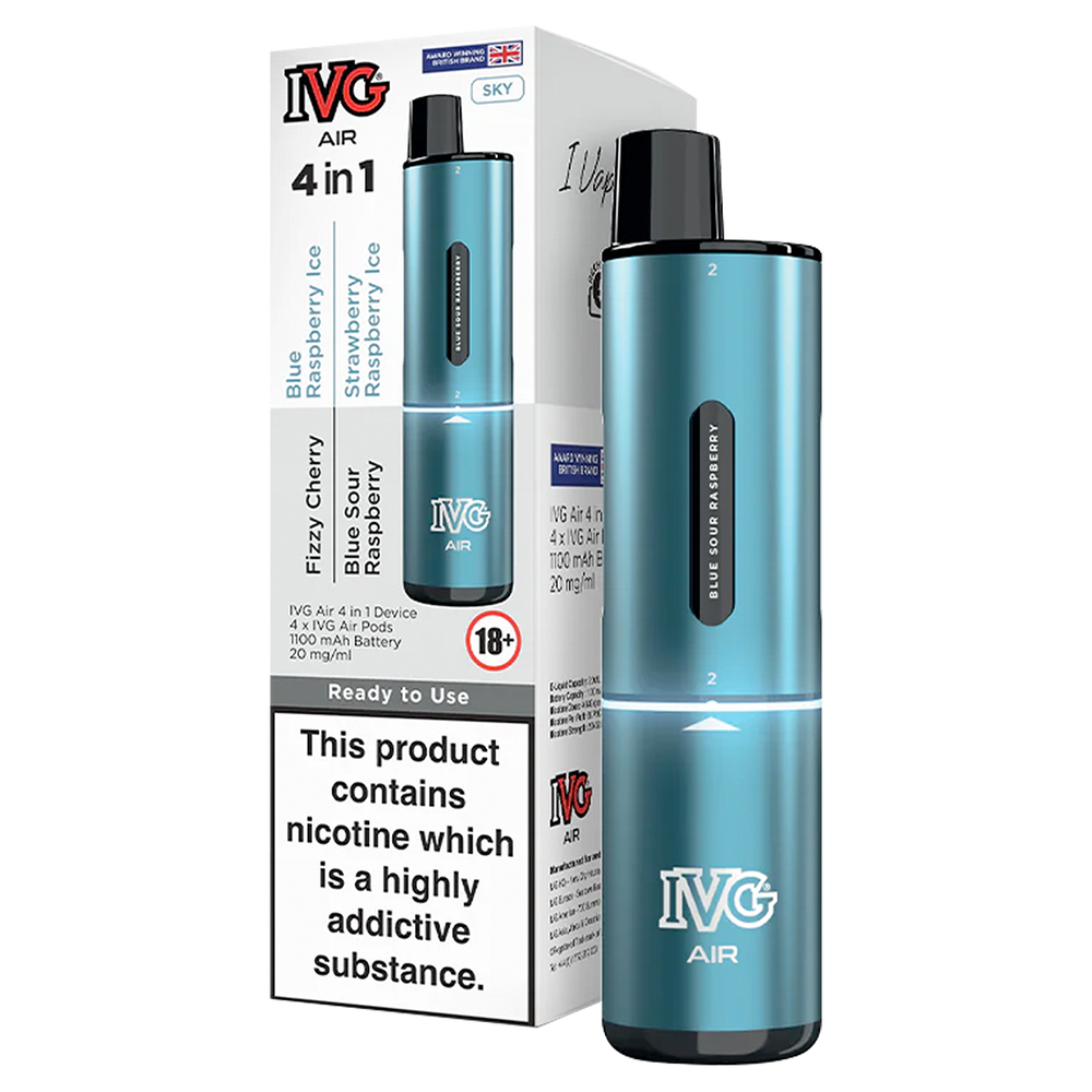 IVG Air 4 in 1 Vape Kit Ecigwizard IVG Air 4 in 1 Vape Kit Ecigwizard