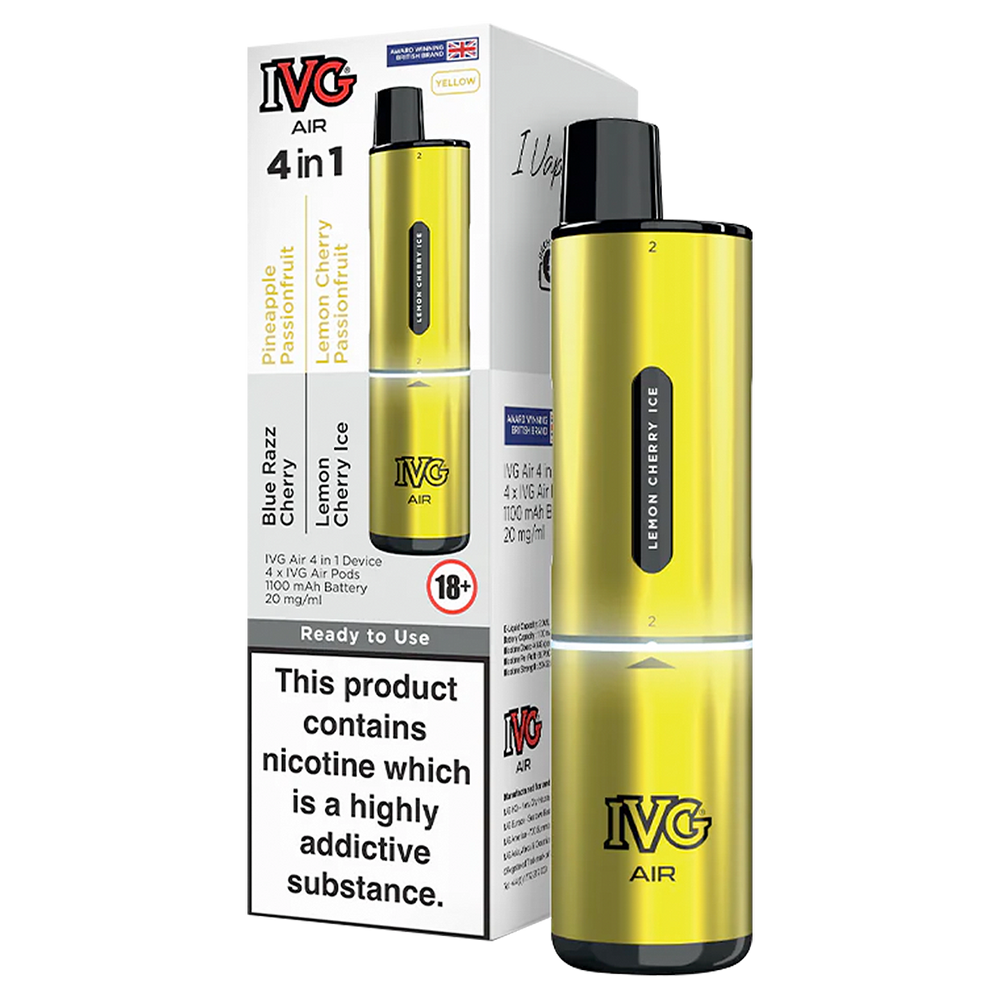 IVG Air 4 in 1 Vape Kit Ecigwizard IVG Air 4 in 1 Vape Kit Ecigwizard