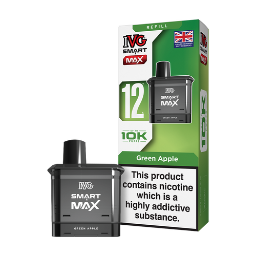 ivg smart max refill green apple