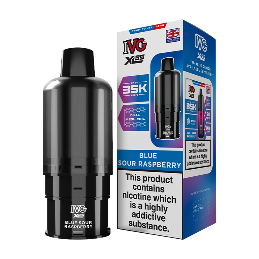 ivg xl 35 refill blue sour raspberry