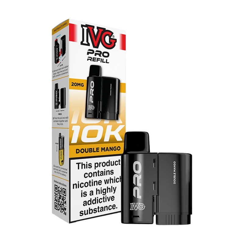 ivg pro 12 refill double mango 20mg