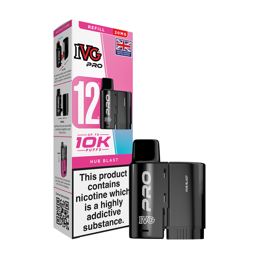ivg pro 12 refill hub blast