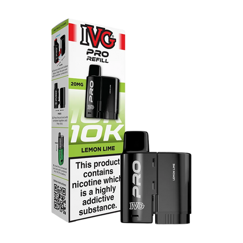 ivg pro 12 refill lemon lime 20mg