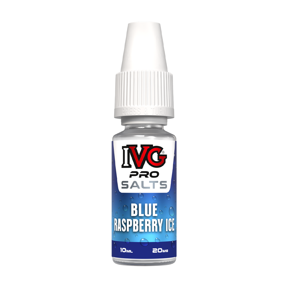 ivg pro salts 10ml blue raspberry ice