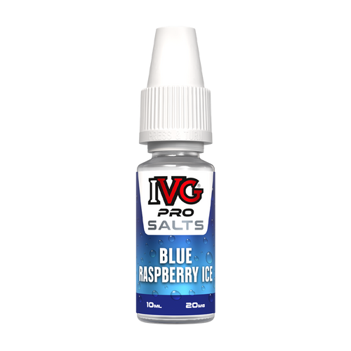ivg pro salts 10ml blue raspberry ice