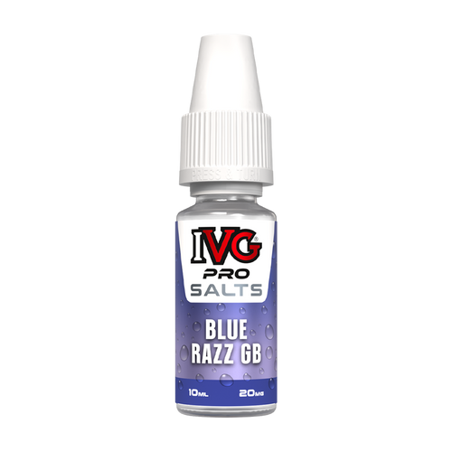 ivg pro salts 10ml blue razz gb