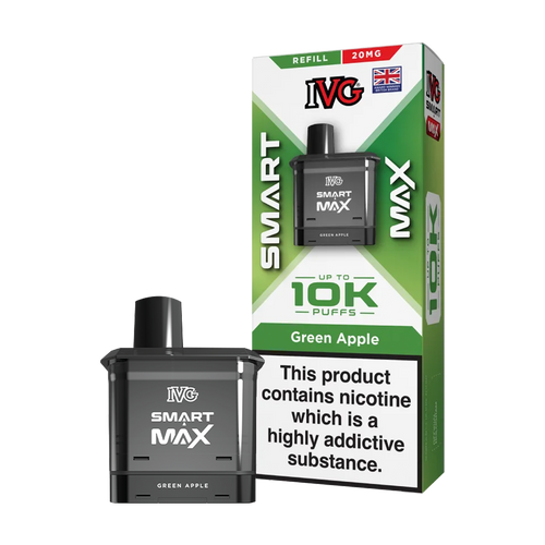 ivg smart max refill green apple