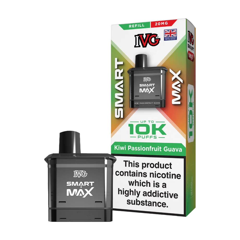 ivg smart max refill kiwi passionfruit guava
