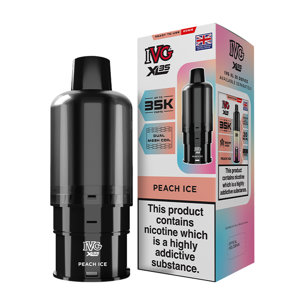 Peach Ice IVG XL35 Refill Pack