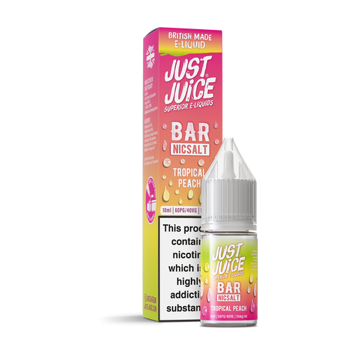 just juice bar tropical peach 10mg box uk
