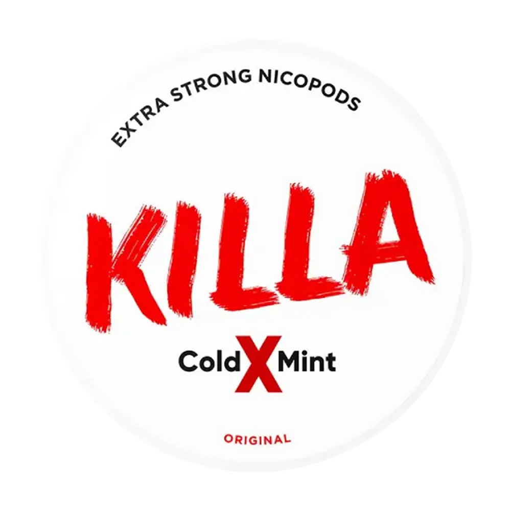killa nic pouches cold x mint