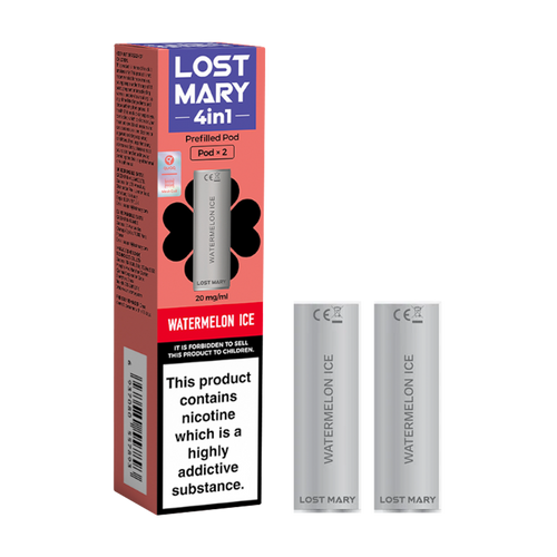 lost mary 4in1 berry watermelon ice x2 pods