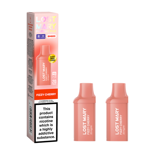 lost mary bm600 pods fizzy cherry