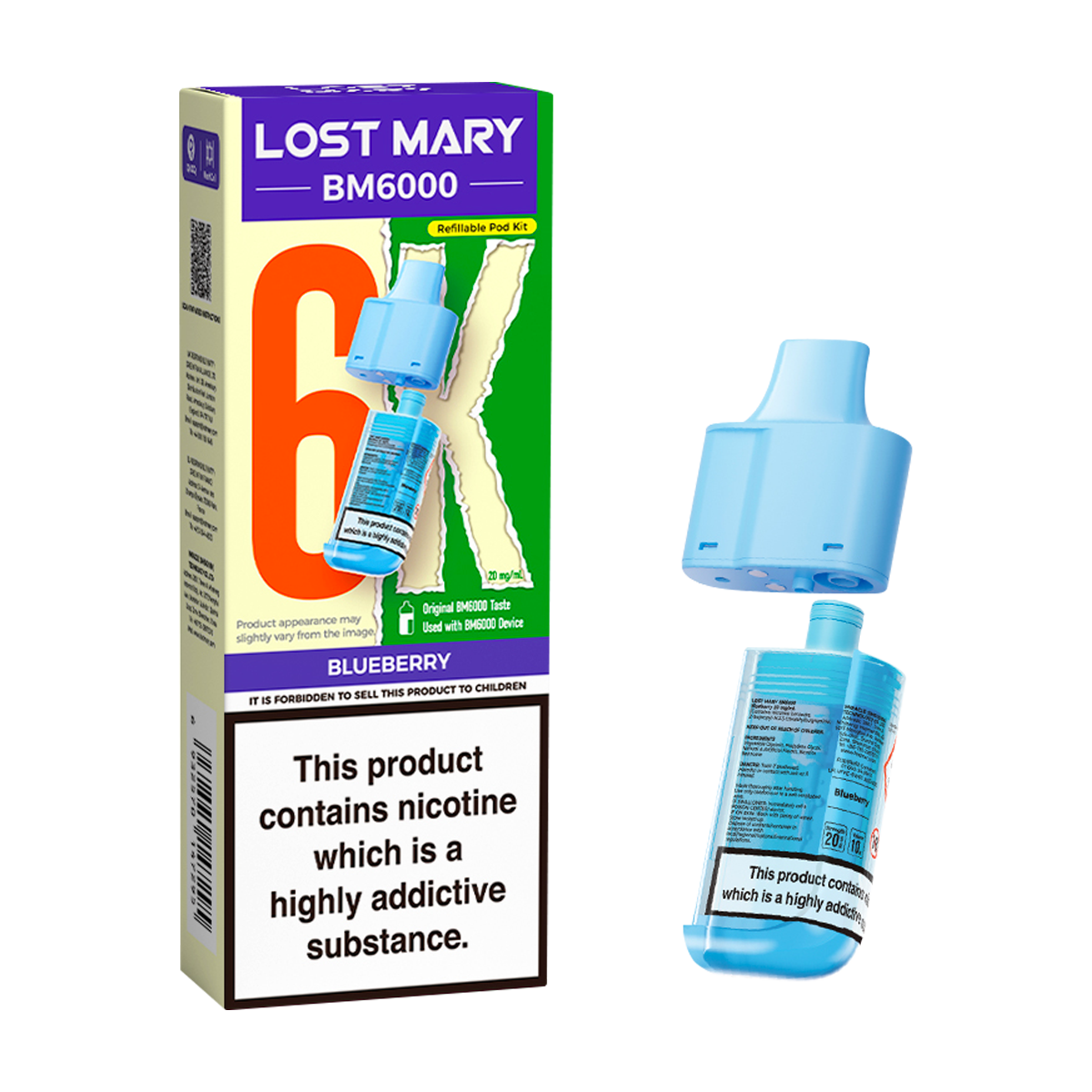 Lost Mary BM6000 Prefilled Pod Kit | Get 3 Pods For 18 Ecigwizard Lost Mary BM6000 Prefilled Pod Kit | Get 3 Pods For 18 Ecigwizard