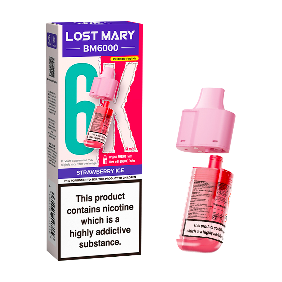 Lost Mary BM6000 Prefilled Pod Kit | Get 3 Pods For 18  Ecigwizard