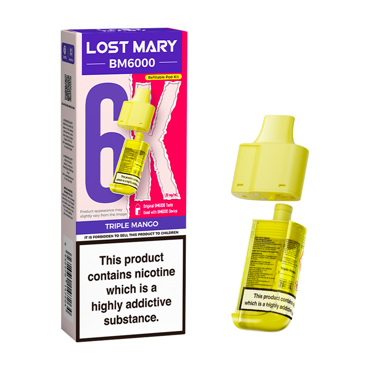 Lost Mary BM6000 Prefilled Pod Kit | Get 3 Pods For 18 Ecigwizard Lost Mary BM6000 Prefilled Pod Kit | Get 3 Pods For 18 Ecigwizard