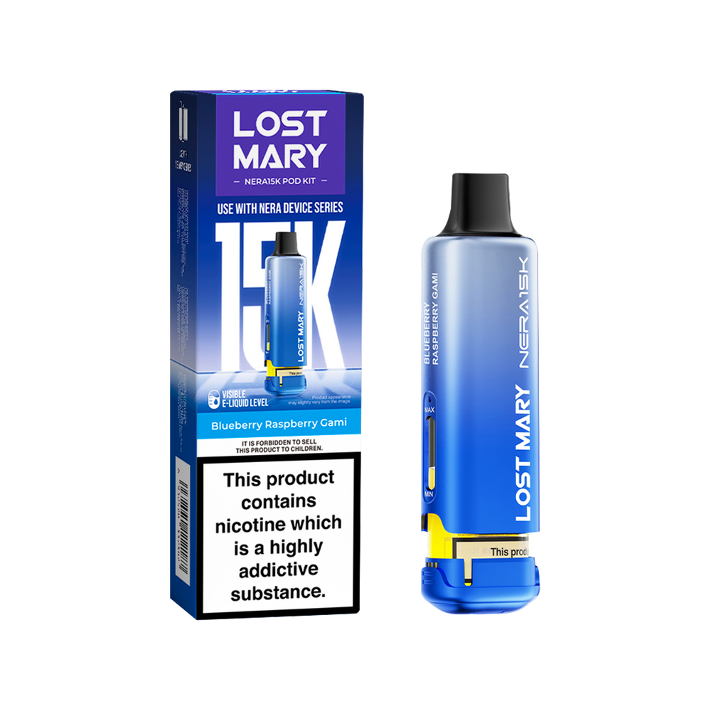 Blueberry Raspberry Gami Lost Mary NERA15K Refill Pack Ecigwizard Blueberry Raspberry Gami Lost Mary NERA15K Refill Pack Ecigwizard