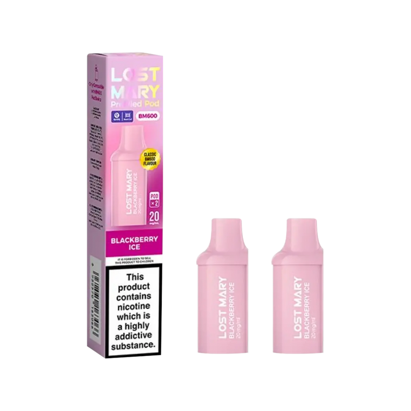 Blackberry Ice Lost Mary BM600 Pods