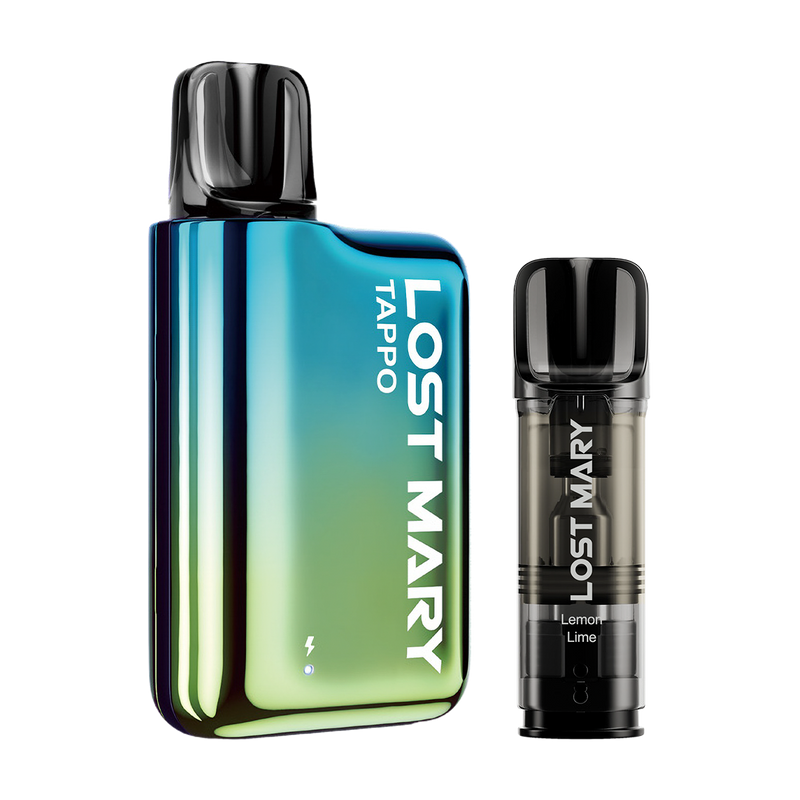 Lost Mary Tappo Pod Kit Blue Green and Lemon Lime