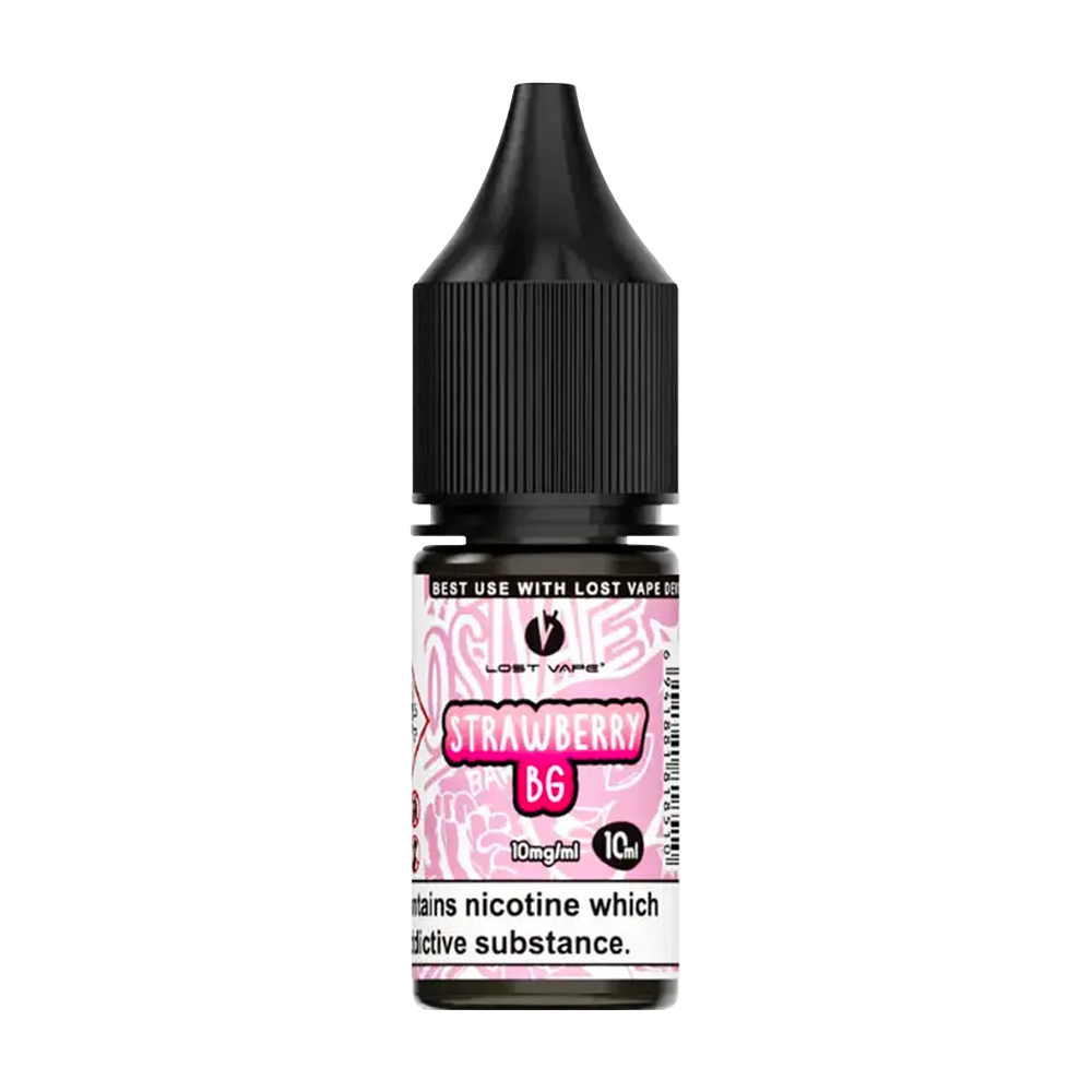 vape juice with nicotine bubble gum Strawberry Bubble Gum Nic Salt by Lost Vape