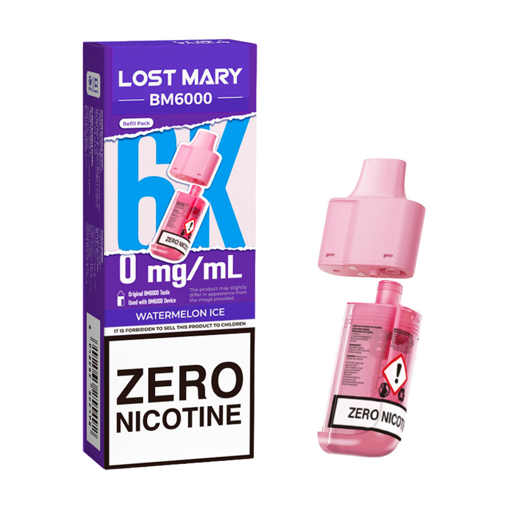 Watermelon Ice Lost Mary BM6000 Refill Pack