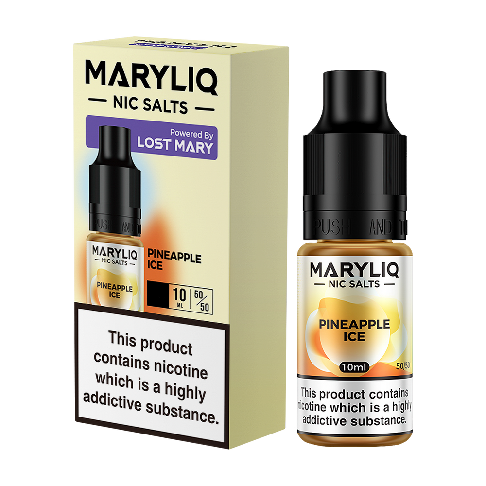 Pineapple Ice Maryliq Nic Salt by Lost Mary | Vape Juice Ecigwizard Pineapple Ice Maryliq Nic Salt by Lost Mary | Vape Juice Ecigwizard