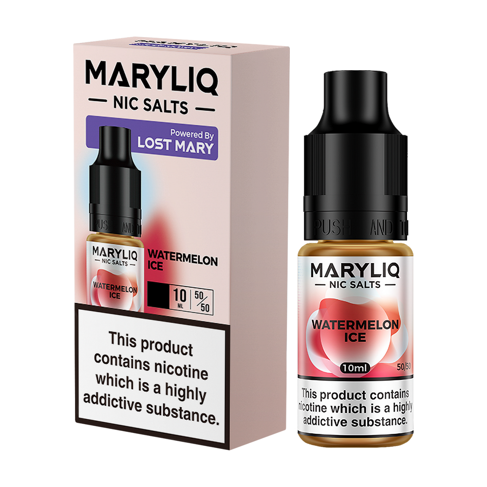 lost mary watermelon flavors Watermelon Ice Maryliq Nic Salt by Lost Mary – Ecigwizard