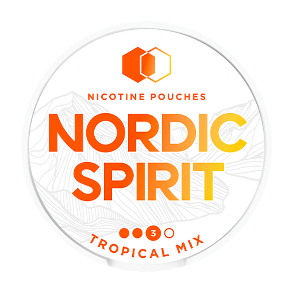 Nordic spirit tropical mix pouches