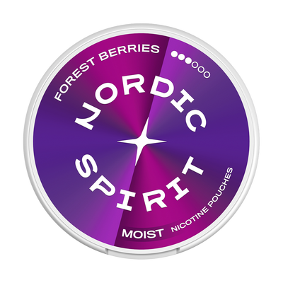Forest Berries Nordic Spirit Nicotine Pouches forest berries strong