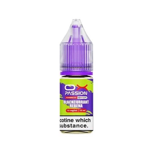 ox passion nic salt blackcurrent rebena