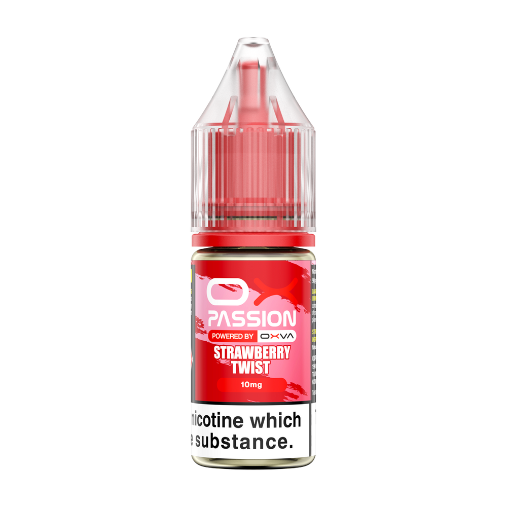 oxva ox passion nic salts strawberry twist 10mg