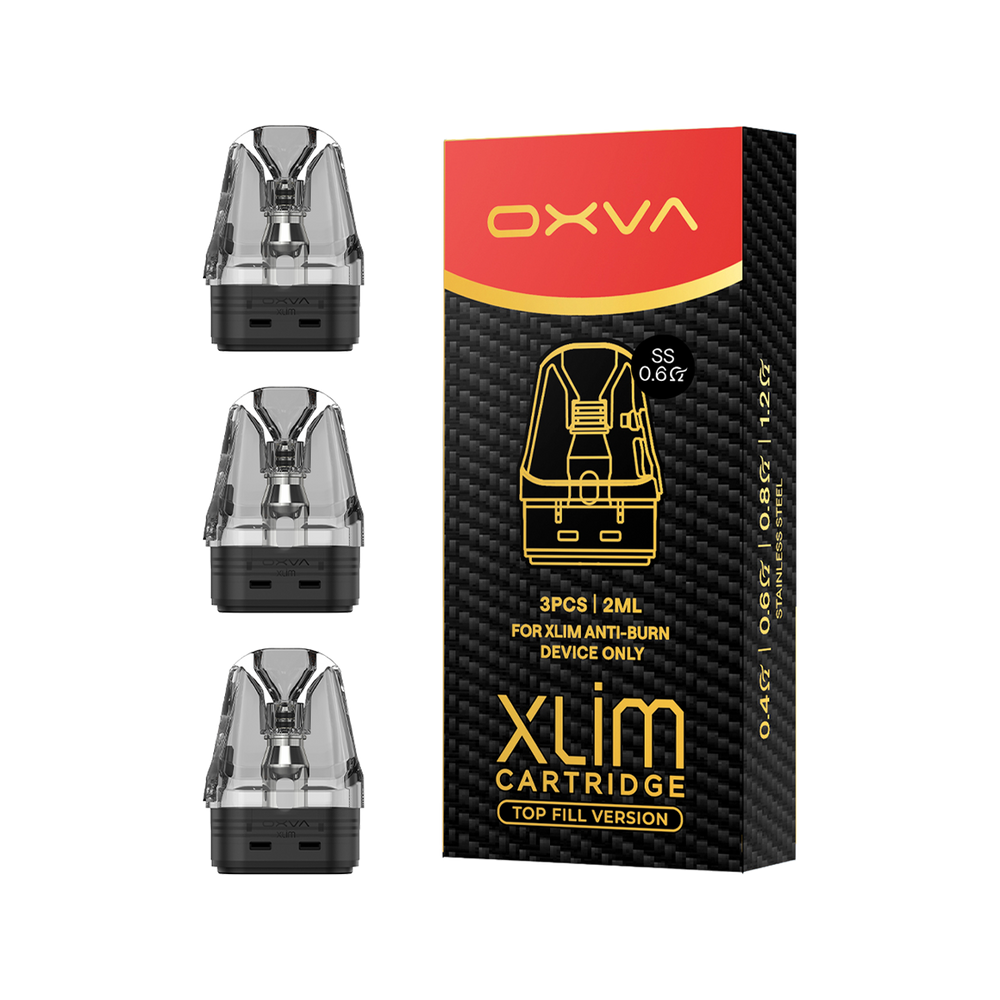 Oxva Xlim Stainless Steel Pod | Refillable Vape Pods | OXVA Ecigwizard Oxva Xlim Stainless Steel Pod | Refillable Vape Pods | OXVA Ecigwizard