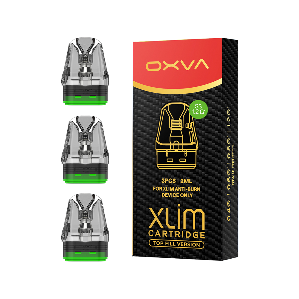 Oxva Xlim Stainless Steel Pod | Refillable Vape Pods | OXVA Ecigwizard Oxva Xlim Stainless Steel Pod | Refillable Vape Pods | OXVA Ecigwizard