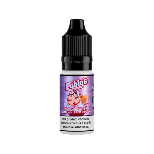 Peanut Butter with Whipped Cream Nic Salt by Pablos Cake Shop