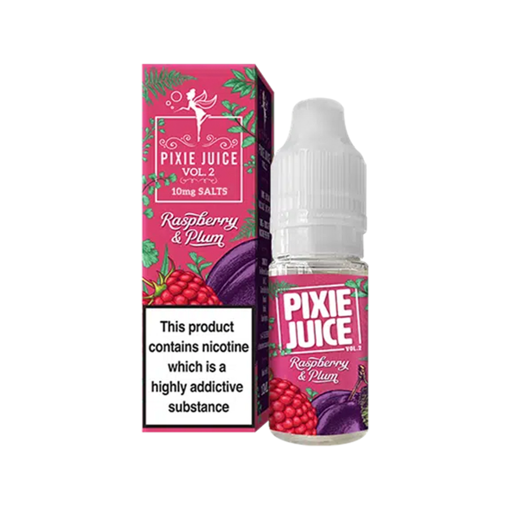 pixie juice v2 nic salt raspberry plum