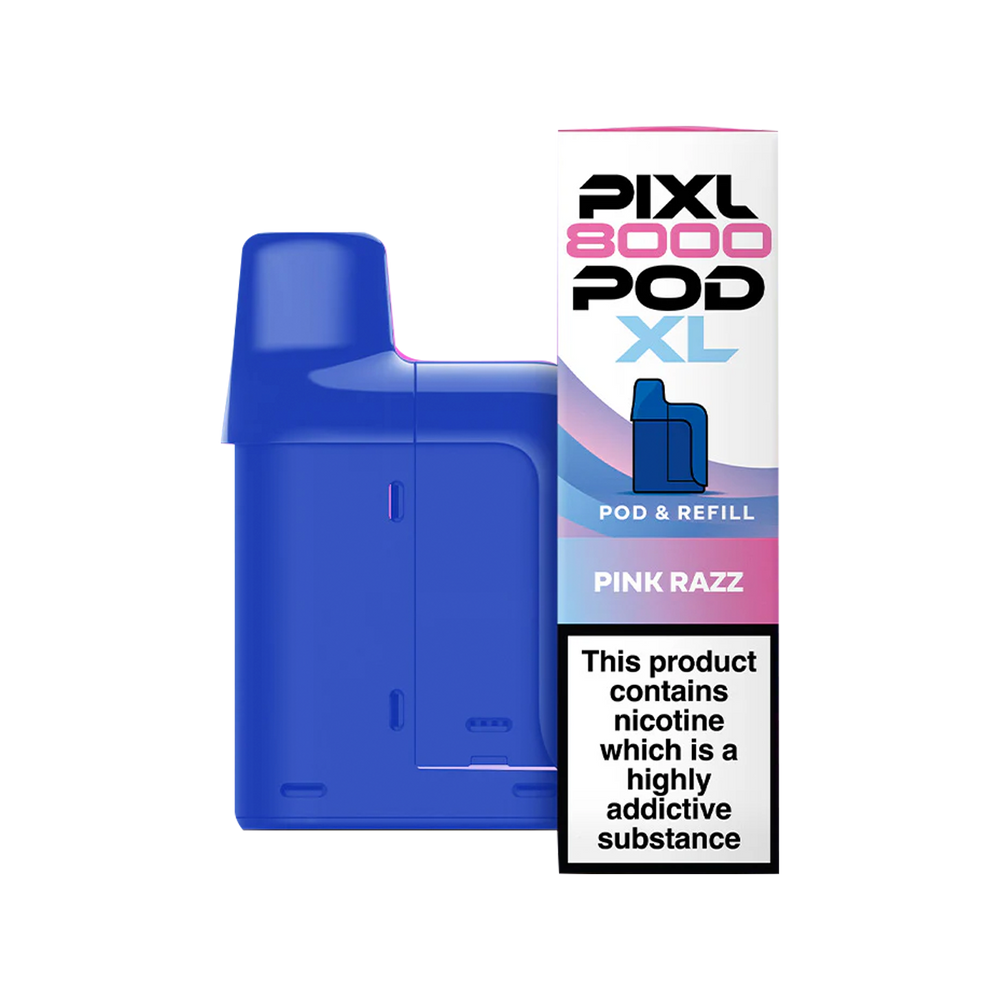 Pink Razz Pixl 8000 Refill Pack