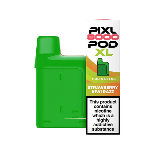 Strawberry Kiwi Razz Pixl 8000 Refill Pack