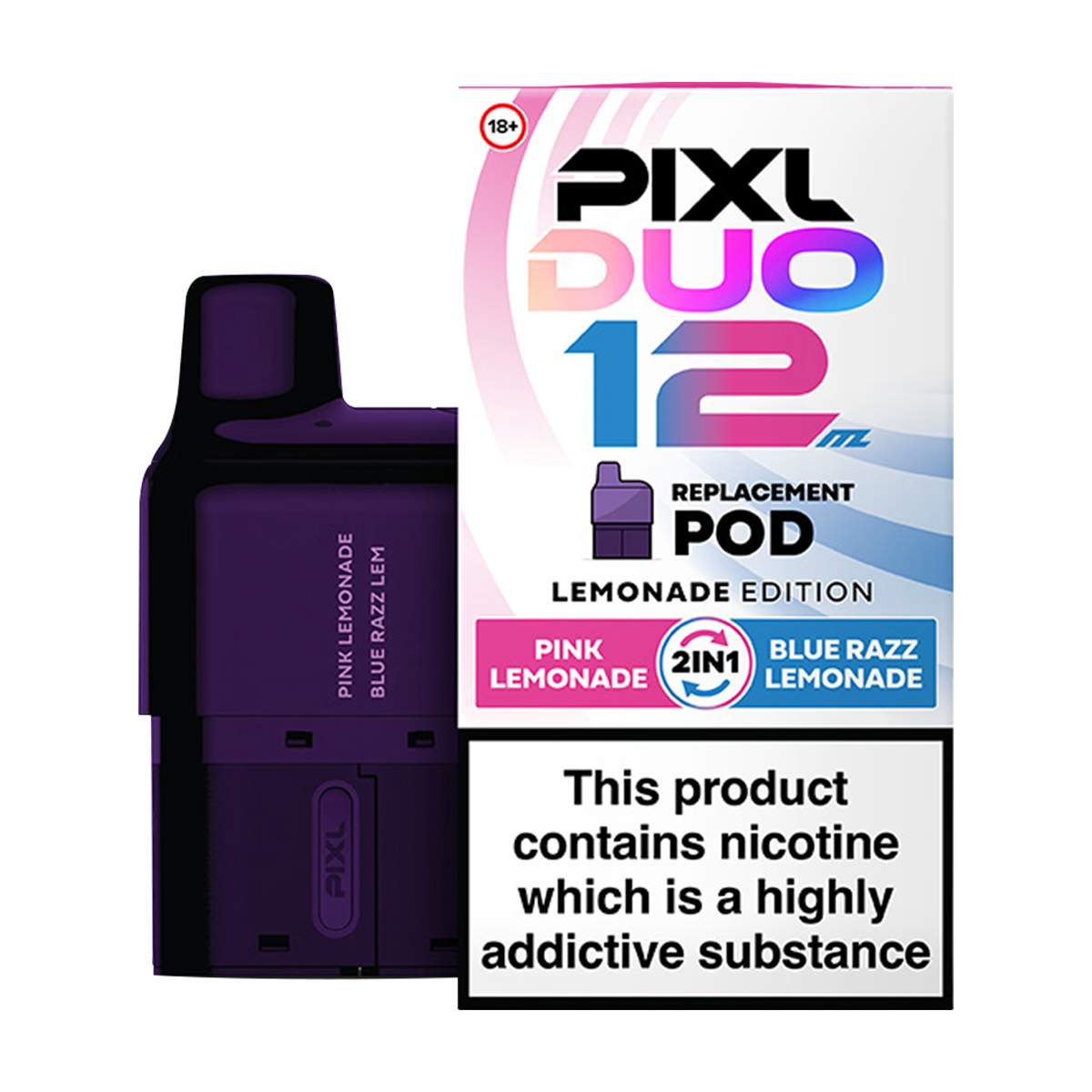 Pixl Duo 12 | Prefilled Pod Kits & Refill Packs Ecigwizard Pixl Duo 12 | Prefilled Pod Kits & Refill Packs Ecigwizard