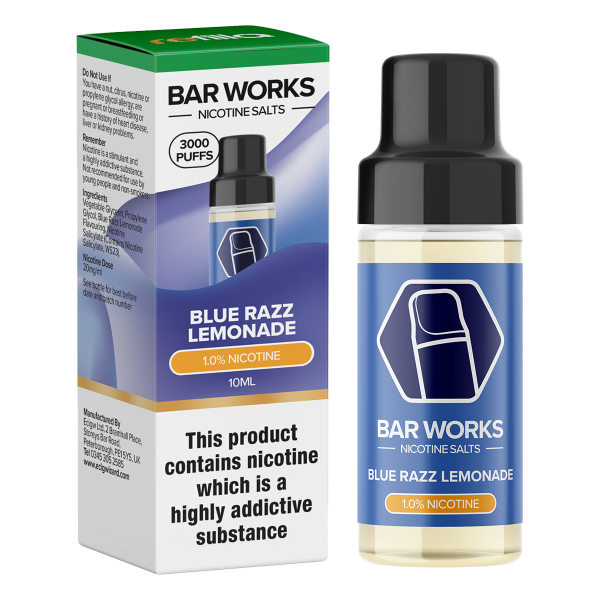 Refilla Rechargeable Vape Kit | Docking Station | 10ml Nic Salt Liquids Ecigwizard Refilla Rechargeable Vape Kit | Docking Station | 10ml Nic Salt Liquids Ecigwizard