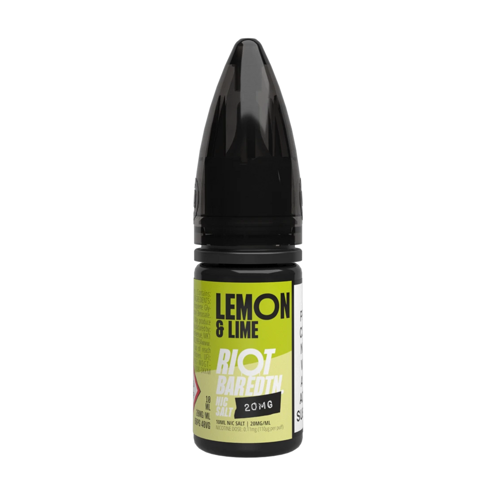 riot bar edtn lemon lime 20mg