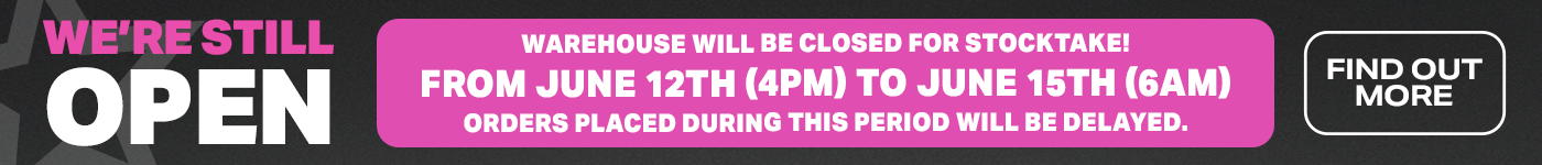 We're Still Open. June 2th 4pm till June 15th 6AM