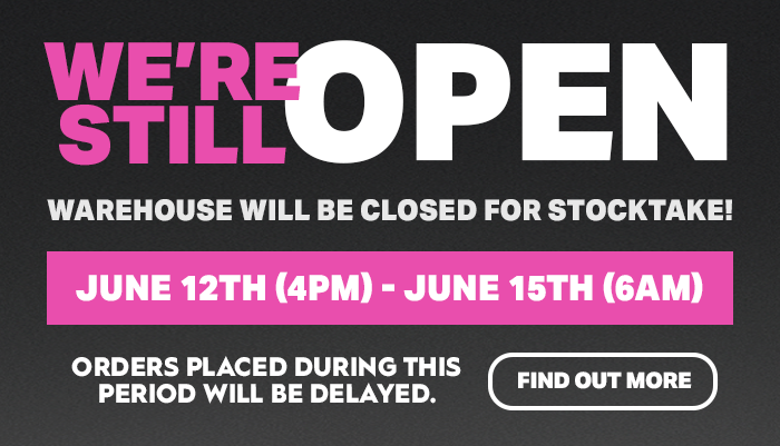 We're Still Open. June 2th 4pm till June 15th 6AM