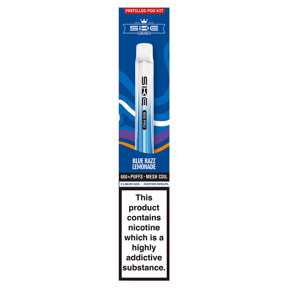 SKE 600 Pro Prefilled Pod Kit | Rechargeable & Eco-Friendly Ecigwizard SKE 600 Pro Prefilled Pod Kit | Rechargeable & Eco-Friendly Ecigwizard