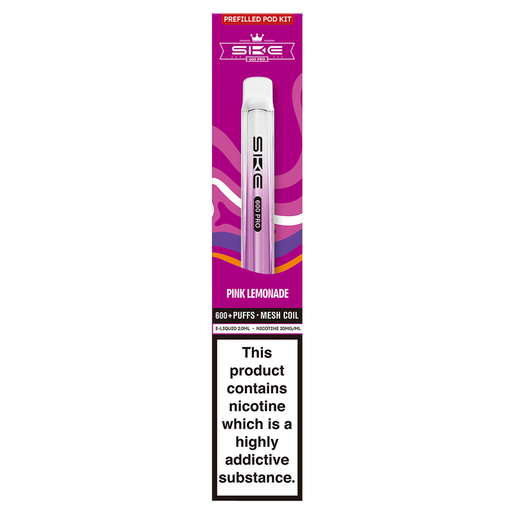 SKE 600 Pro Prefilled Pod Kit | Rechargeable & Eco-Friendly Ecigwizard SKE 600 Pro Prefilled Pod Kit | Rechargeable & Eco-Friendly Ecigwizard