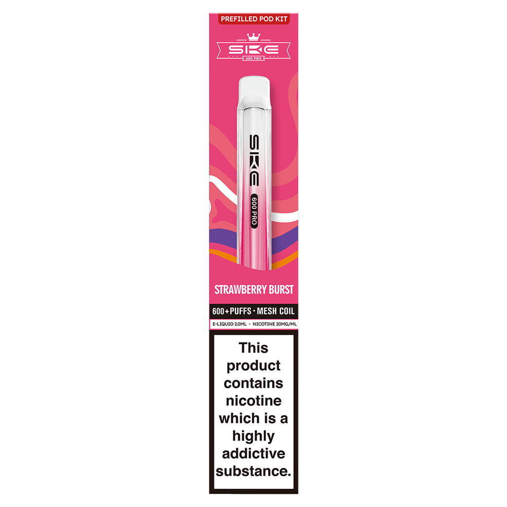 SKE 600 Pro Prefilled Pod Kit | Rechargeable & Eco-Friendly Ecigwizard SKE 600 Pro Prefilled Pod Kit | Rechargeable & Eco-Friendly Ecigwizard