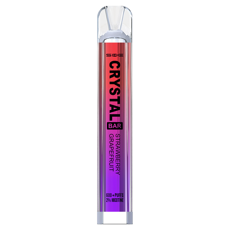 Strawberry Grapefruit SKE Crystal Bar 600 Disposable Vape