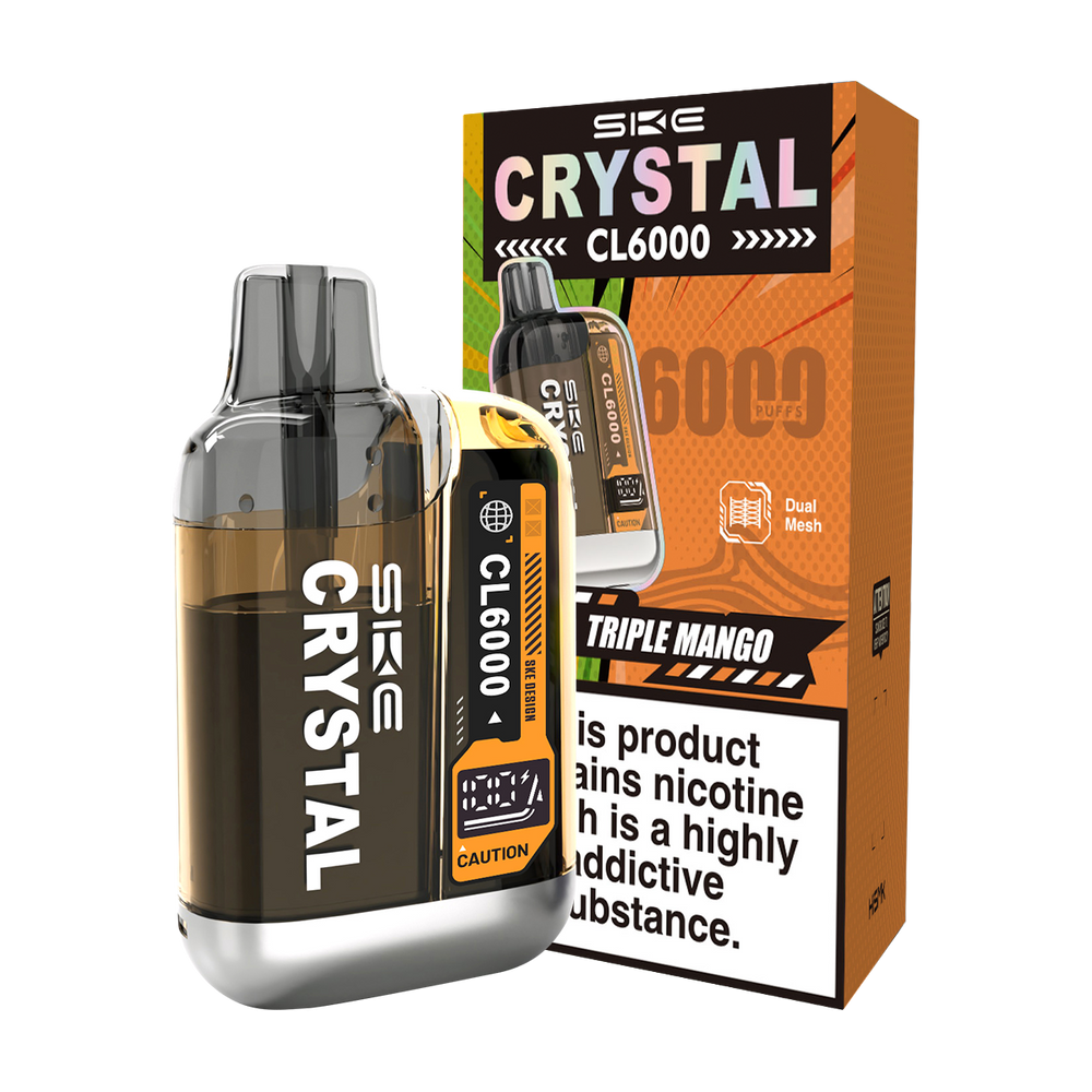 SKE Crystal CL6000 Big Puff Vape Ecigwizard SKE Crystal CL6000 Big Puff Vape Ecigwizard