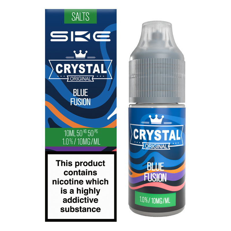 Blue Fusion Nic Salt by SKE Crystal 10ml 10mg