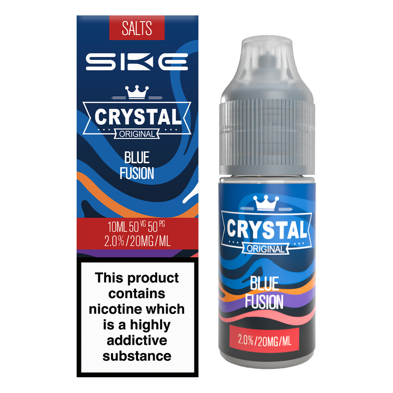 Blue Fusion Nic Salt by SKE Crystal 10ml 20mg