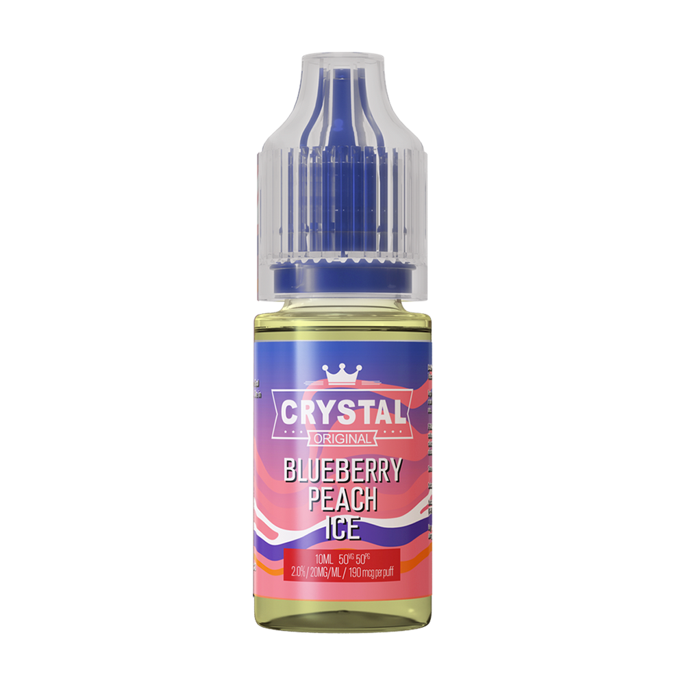 Blueberry Peach Ice Nic Salt by SKE Crystal 10ml